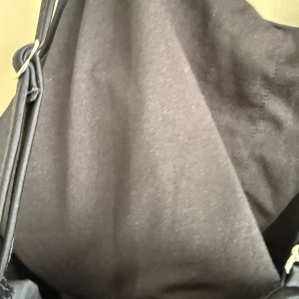 Black Asymmetrical Ruffled Swim To 20W - Picture 7 of 8
